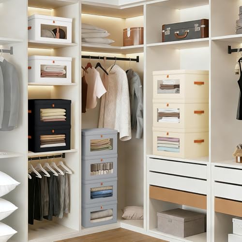 Storage Bins with Lids (8 Count)