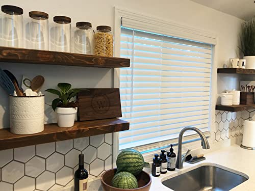 30 Inch Wooden Floating Shelves for Wall
