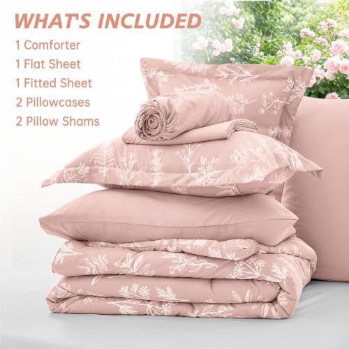 Cameo Pink Cal King Comforter Set