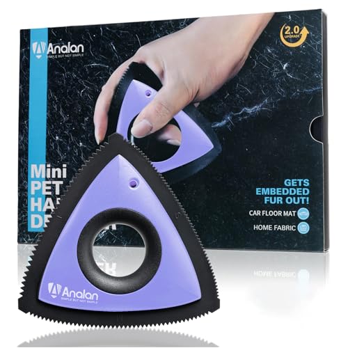 Mini Pet Hair Remover for Car Detailing Dog Hair Tool Brush