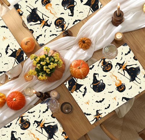 Halloween Spooky Placemats Set of 4 (4 Count)