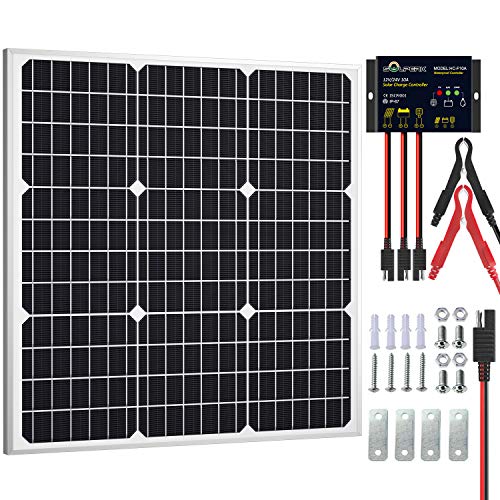 Solar Panel Kit 50W 12V