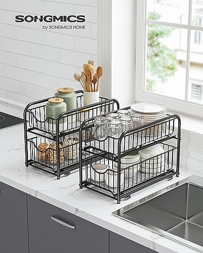4 Tier Pull Out Cabinet Organizers (2 Count)