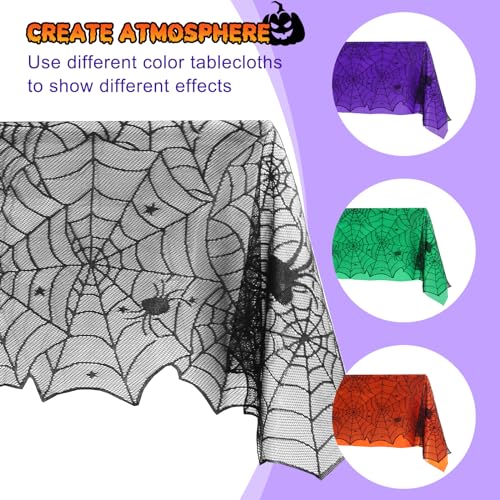 2Pcs Halloween Tablecloths (2 Count)