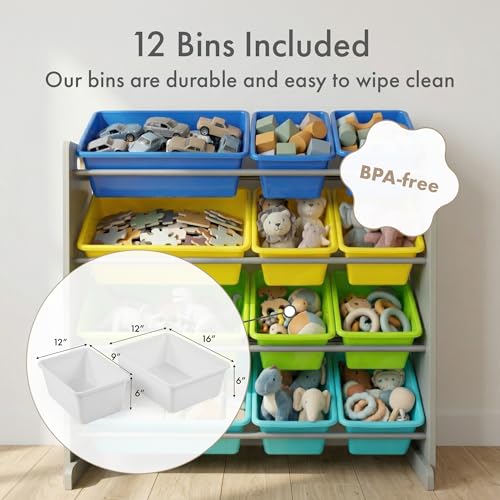 Kids Toy Organizer with 12 Bins