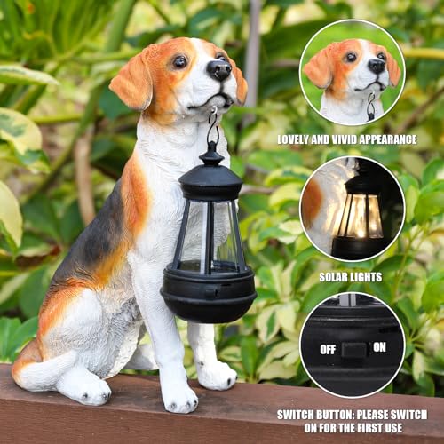 Garden Dog Statues Decor