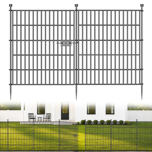 No Dig Garden Fence Outdoor for Yard
