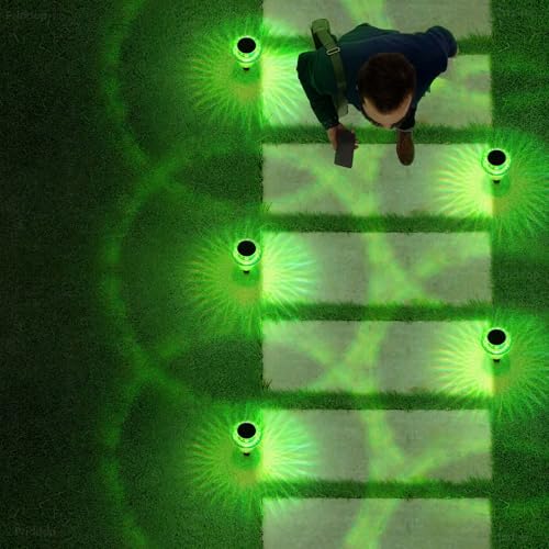 Solar Halloween Lights Outdoor Waterproof 8 Pack Halloween Decor (8 Count)