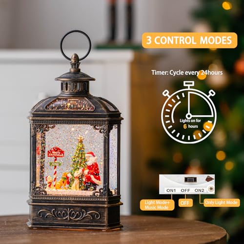 Snow Globe Lighted Christmas Decorations