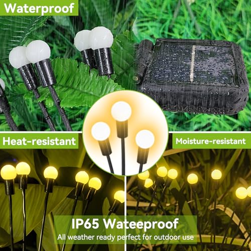 Solar Garden Lights Outdoor Waterproof (2 Count)