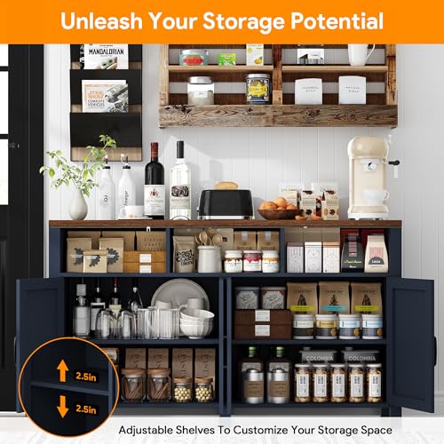 Buffet Sideboard with Storage Farmhouse