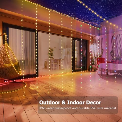 Curtain Lights 10ft x 10ft (10 Foot)