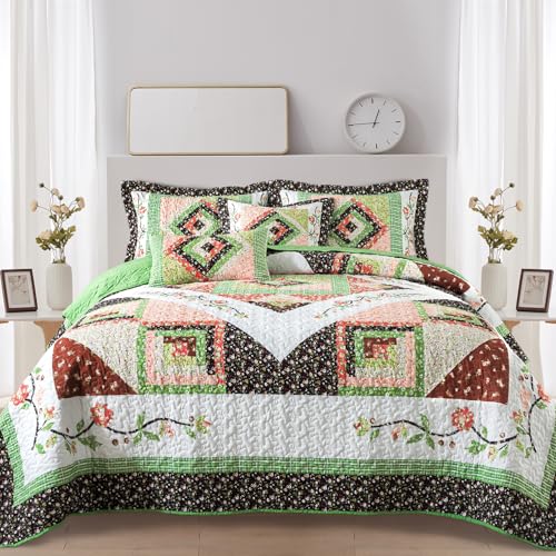 Quilt Queen Size Bedding Set (3 Count)