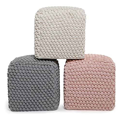 Square Pouf Ottoman Foot Rest