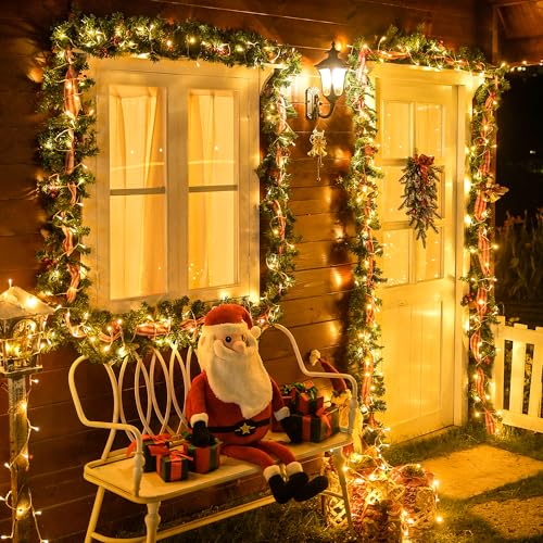 800 LED String Lights Indoor Outdoor Christmas Lights Plug in (131 Foot)