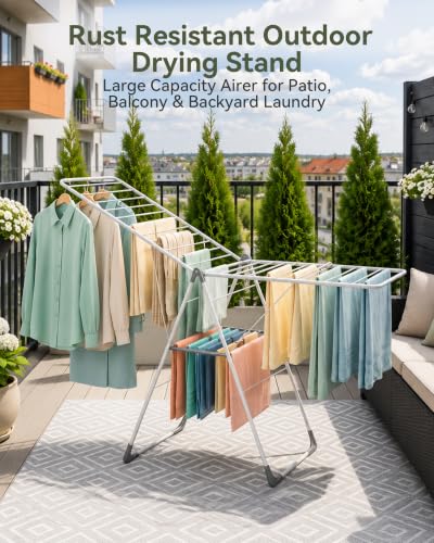 2 Tier Gullwing Clothes Drying Rack