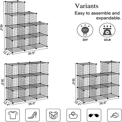 Wire Cube Storage (9 Count)