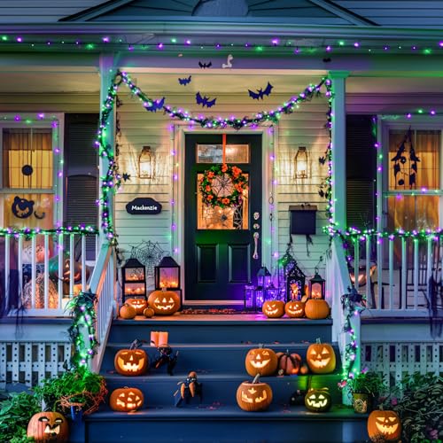 2 Pack Solar Halloween Lights (66 Foot)