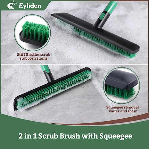 Scrub Brush with Squeegee