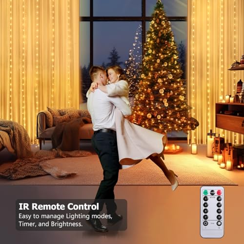 Fairy Curtain Lights USB Plug (6 Foot)