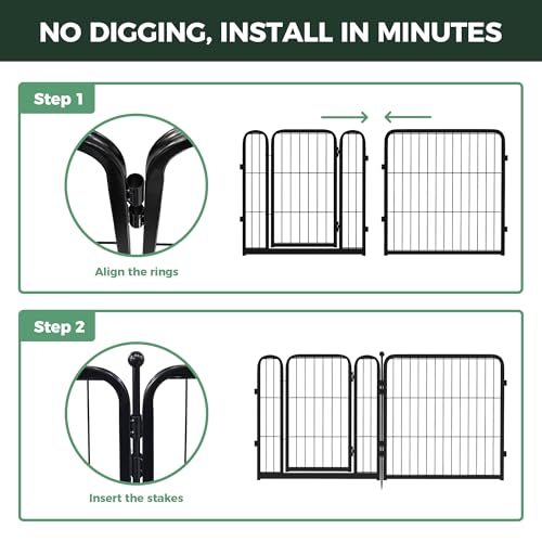 No Dig Garden Fence