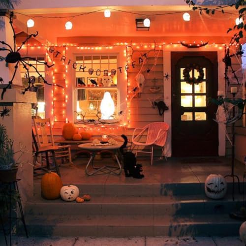 Christmas Mini String Lights Orange