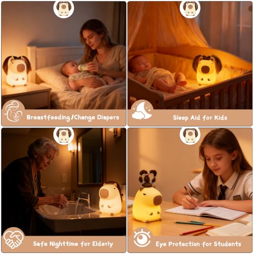 Cute Capybara Night Light