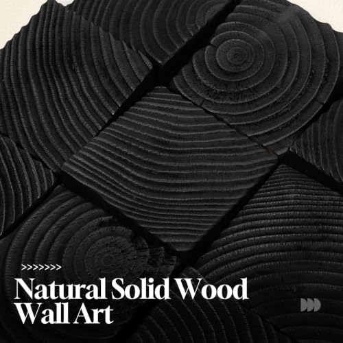 Large Wood Abstract Wall Art for Living Room