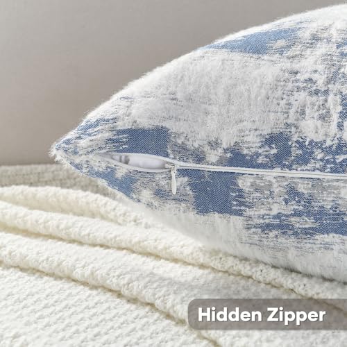 Pack of 2 Faux Cashmere Throw Pillow Covers 24x24 Inch (2 Count)