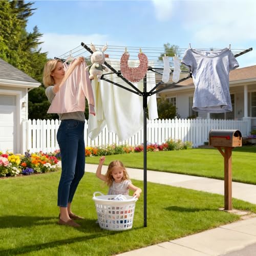 Outdoor Umbrella Drying Rack