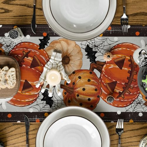 210 GSM Halloween Table Runner Home Party Decor 13x36 Inch (3.25 Sq Ft)