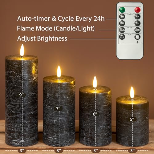 Halloween Flameless Candles (4 Count)