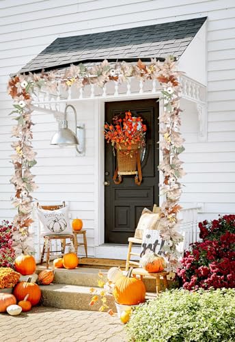 Fall Maple Leaf Garland (11.8 Foot)