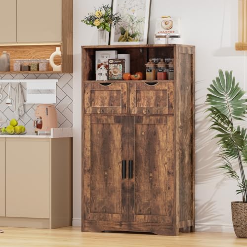 Bathroom Storage Cabinet with 2 Drawers