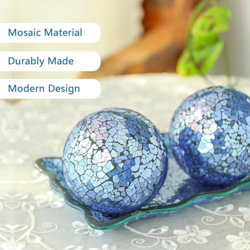Decorative Glass Bowl Balls (4 Count)