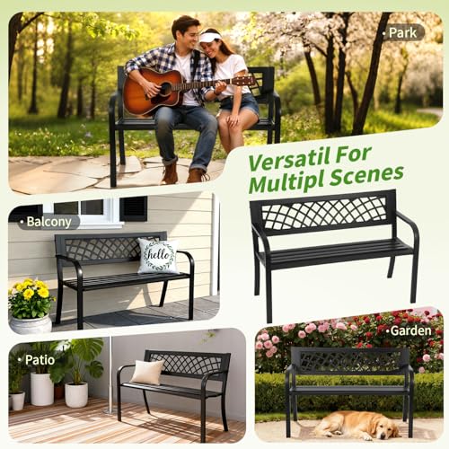 46" Outdoor Garden Bench