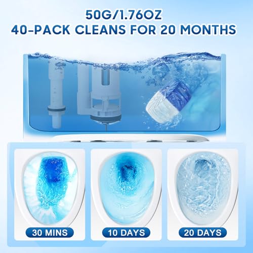 Toilet Bowl Cleaner Tablets (12 Count)