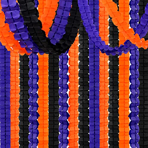 Purple Black & Orange 4 (141.6 Foot)