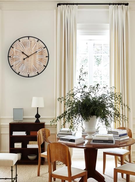 20 Inch Grand Farmhouse Wall Clock
