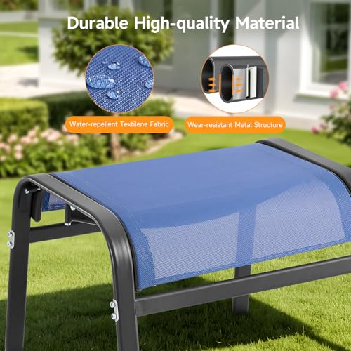 Outdoor Ottoman Set of 2 (2 Count)
