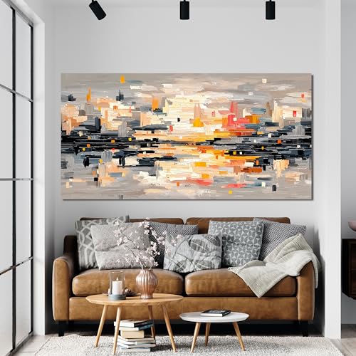 Canvas Wall Art Decor Abstract Wall Art for Living Room Abstract Canvas Art Wall Decor Modern Colorful Wall Art Prints Wall Art Pictures Artwork for Walls Bedroom Office Home Decor Aesthetic 20"X40"