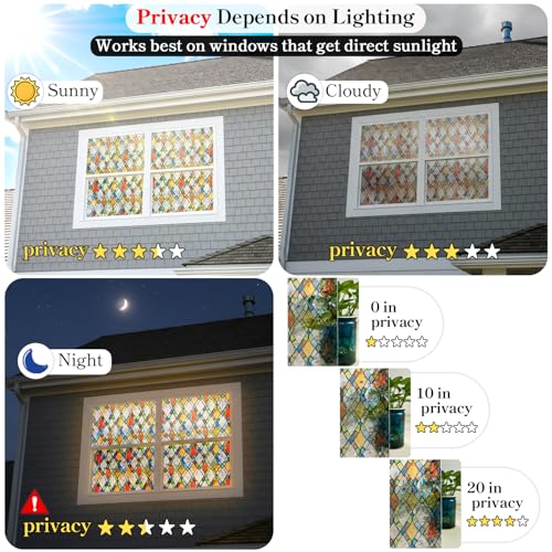 Stained Glass Window Film