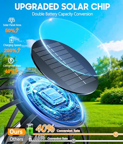 Solar Lanterns Outdoor Waterproof (4 Count)