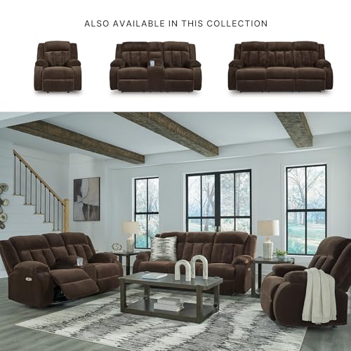 Power Reclining Loveseat with Console