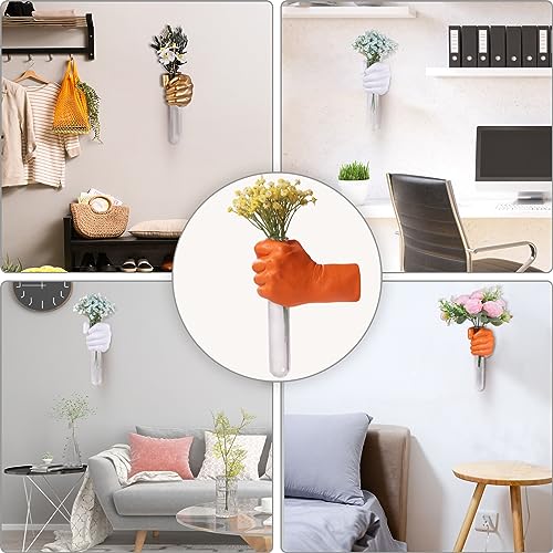 Orange Wall Sculptures