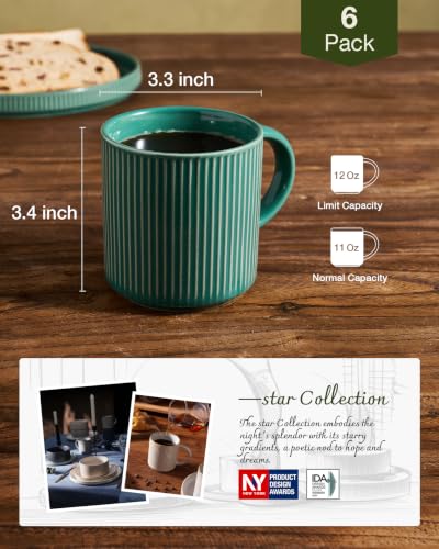 Coffee Mug Set of 6 (72 Count)