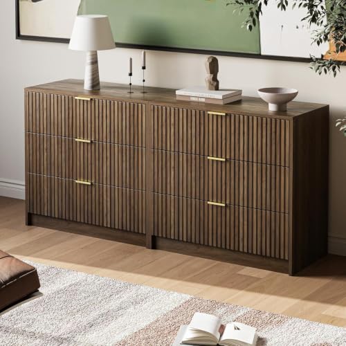 3 Drawer Nightstand Set of 2 (2 Count)