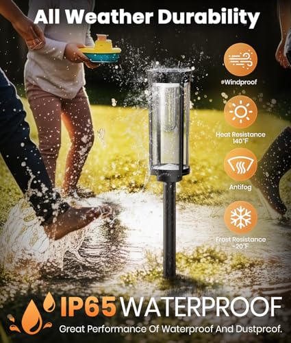 Solar Garden Lights Outdoor (8 Count)