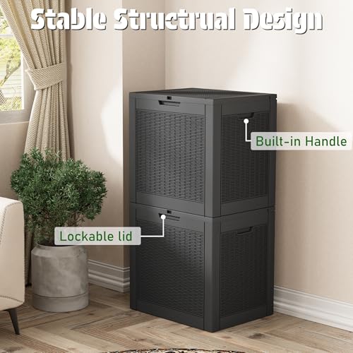 30 Gallon Outdoor Storage Box Waterproof