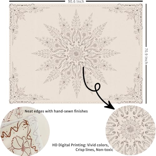 Floral Tapestry Wall Hanging Cute